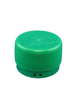 Kunststoffdeckel MCA/PP28 grün mit Garantiering